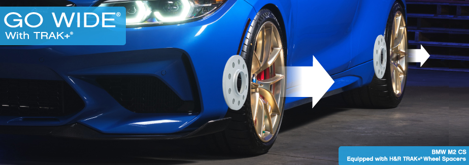Go Wide&reg; With TRAK+ Wheel Spacers
