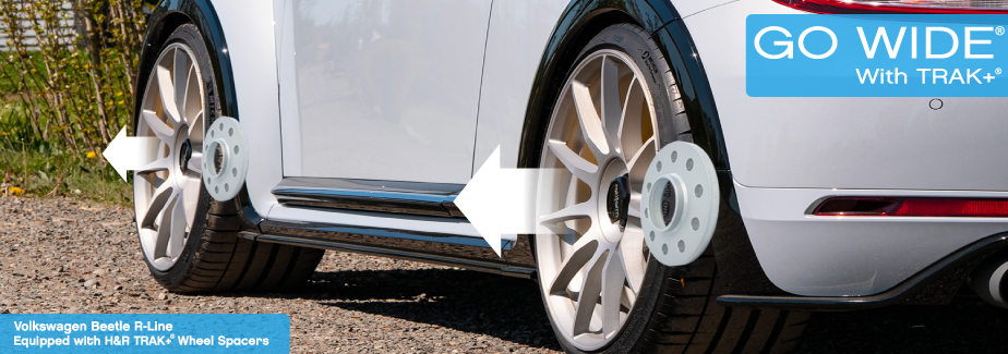 Go Wide&reg; With TRAK+ Wheel Spacers