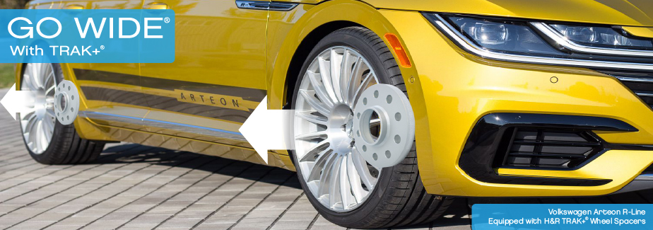Go Wide&reg; With TRAK+ Wheel Spacers